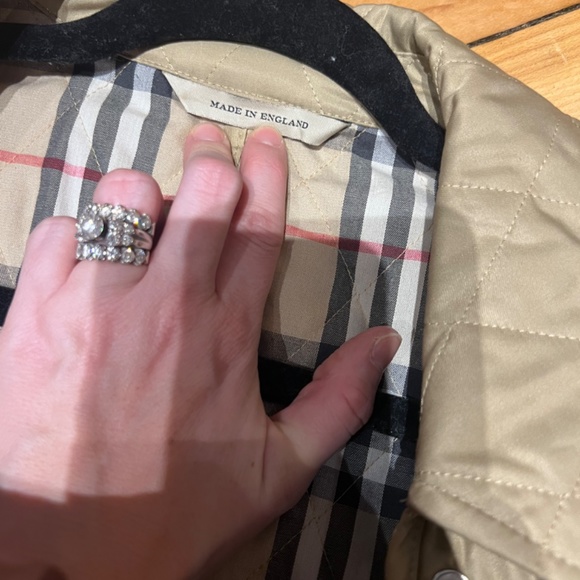 ❤️SOLD❤️🥰AUTHENTIC BURBERRY QUILTED JACKET COAT - Picture 4 of 7